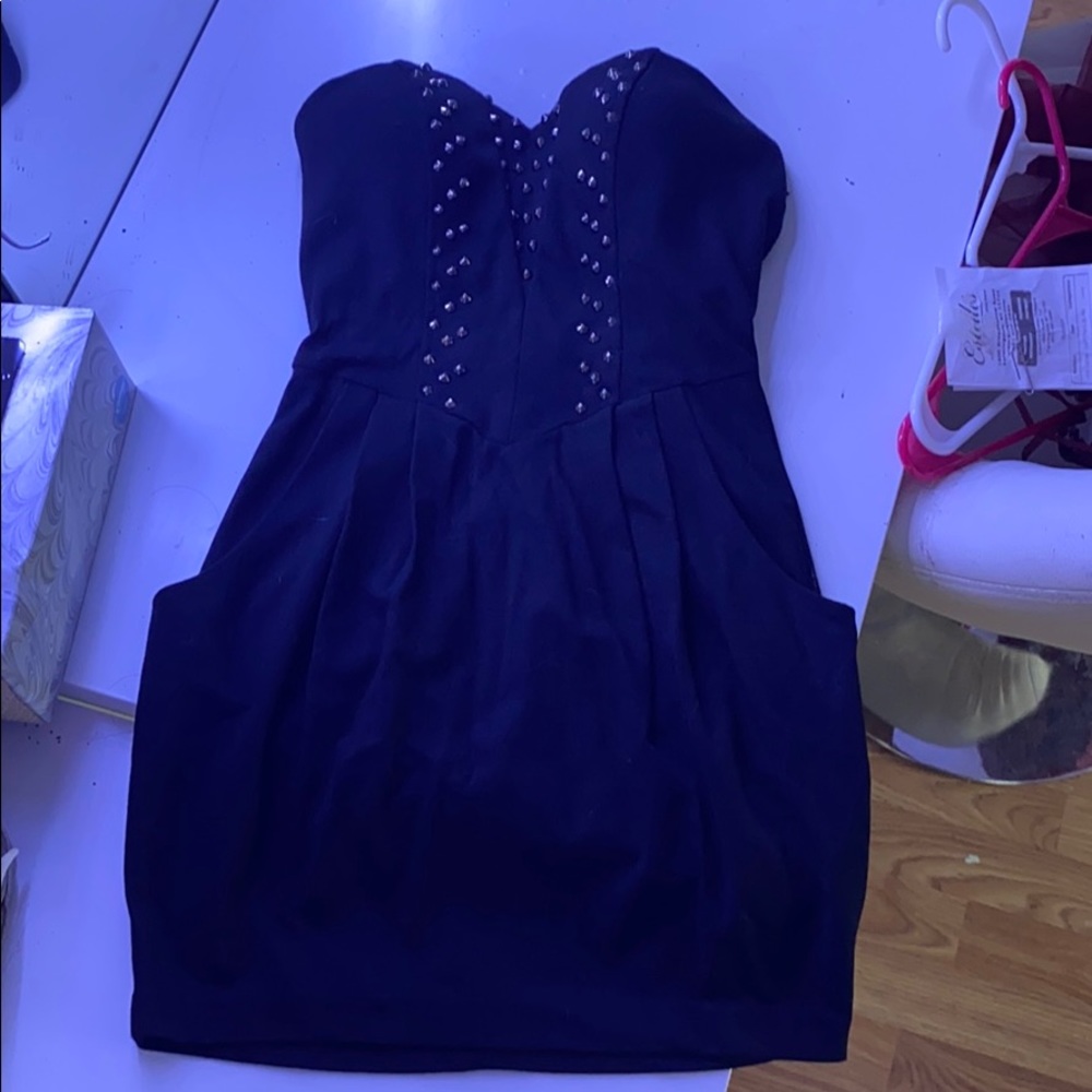 black dress
